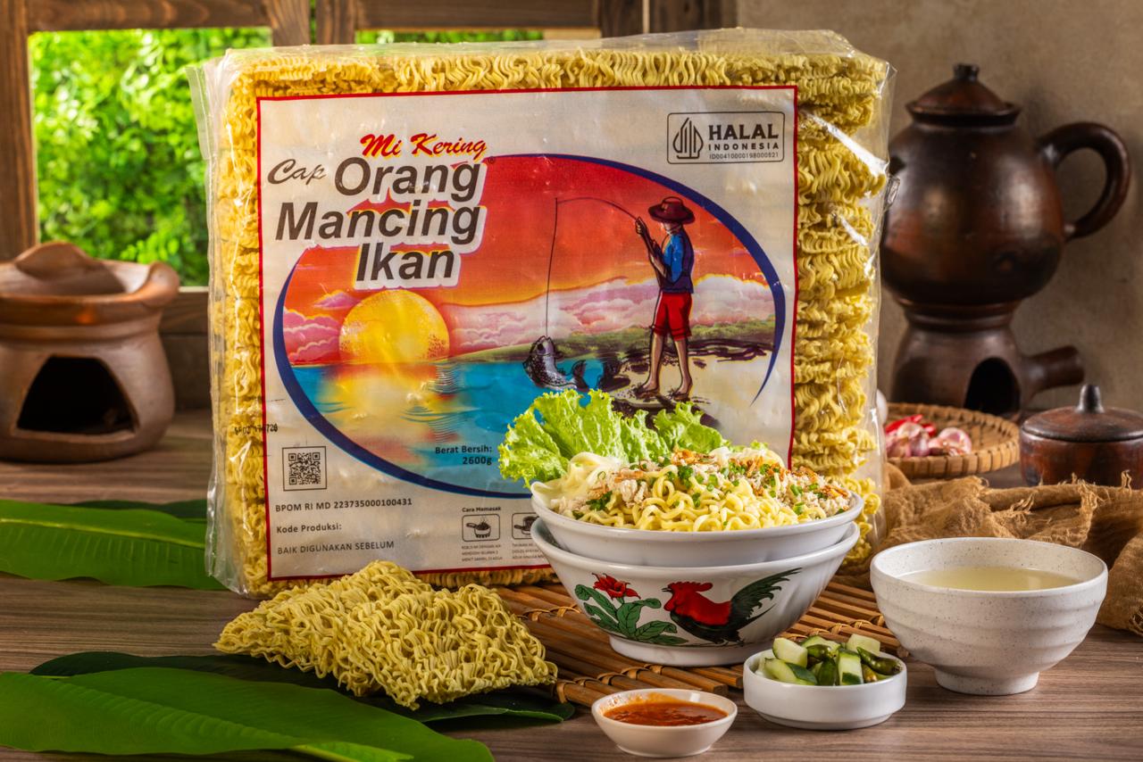 Mi Keriting Cap Orang Mancing Ikan